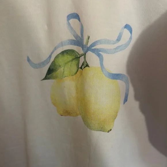 White Graphic Tee and Striped Shorts Set - Picture 7 of 8